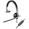 Image de Logitech H650e Casque Avec fil Arceau Bureau/Centre d'appels USB Type-A Noir, Argent - Neuf