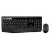 Image de Logitech MK345, Taille complète (100%), Sans fil, RF Wireless, QWERTY, Noir, Souris incluse