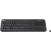 Image de Logitech Wireless Touch Keyboard K400 Plus clavier RF sans fil QWERTY Italien Noir