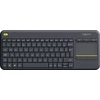 Image de Logitech Wireless Touch Keyboard K400 Plus - Clavier - sans fil - 2,4 GHz - anglais