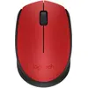 Image de Souris sans fil Logitech Cordless Laser M171 (Noir/Rouge) #2POURCENT