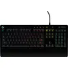 Image de Logitech G G213 Prodigy Gaming Keyboard, Full-size (100%), filaire, USB, QWERTZ, RGB-LED, noir