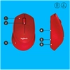 Image de Logitech M330 Silent Plus - Rouge - Neuf