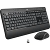 Image de Logitech Advanced MK540 Clavier Souris inclus USB QWERTY US International Noir, Blanc