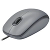 Image de Logitech M110 Silent - Souris - droitière et gauchère - optique - 3 boutons - filaire