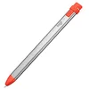 Image de Logitech Crayon Digital Pencil for Education,pour iPads (versions 2018 et ultérieures) avec la technologie Apple Pencil, une conception anti-roulis et une pointe intelligente dynamique - Argent/Orange en occasion ou reconditionné