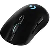Image de Logitech Souris de jeu sans fil G703 LIGHTSPEED, capteur HERO 25K, 25 600 DPI, RGB, poids réglables, 6 boutons programmables, autonomie prolongée, compatible PowerPlay, PC/Mac, noir en occasion ou reconditionné
