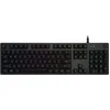 Image de Logitech Gaming G512 - Clavier - rétroéclairé - USB - QWERTY - Suisse - Commutateur de touche : GX Brown Tactile - charbon