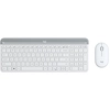 Image de Logitech 920-009189 clavier Souris incluse Universel RF sans fil QWERTZ Allemand Blanc - Neuf