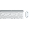 Image de Pack 2en1 (Clavier/Souris) sans fil Logitech MK470 (Blanc)