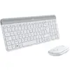 Image de Logitech 920-009191 clavier Souris incluse Bureau RF sans fil AZERTY Français Blanc - Neuf