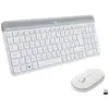 Image de Logitech MK470 clavier Souris incluse Bureau RF sans fil QWERTY Italien Blanc - Neuf