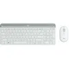 Image de Logitech Slim Combo Wireless Keyboard and Mouse MK470/ White (clavier et souris sans fil)