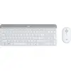 Image de Logitech MK470 Tastatur RF Wireless QWERTY US International Weiß (920-009205)