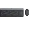 Image de Logitech Slim Wireless Combo MK470 - Ensemble clavier et souris - sans fil - 2.4 GHz - tchèque - Graphite