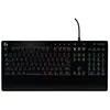 Image de Logitech G G213 Prodigy Gaming Keyboard, LIGHTSYNC RGB, Touches Mech-Dome, Résistant aux Mors, Boutons multimédia, AZERTY Layout Belge - Noir en occasion ou reconditionné