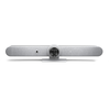 Image de Système de visioconférence Logitech Rally Bar Ultra HD 4K PTZ WiFi - Tout en un - Champ de vision de 90º - USB-A, USB-C, HDMI, RJ45 - Télécommande - Couleur Blanc - Neuf