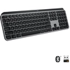Image de Logitech 920-009555 - Taille réelle (100%) - Sans fil - Sans fil RF + Bluetooth - QWERTY - Gris