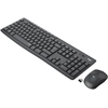 Image de Logitech MK295 Silent Wireless Combo Clavier Souris inclus USB QWERTY US International Graphite