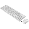 Image de Logitech MK295 Silent, Taille complète (100%), Sans fil, RF Wireless, QWERTY, Blanc, Souris incluse