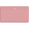 Image de Logitech Keys-To-Go - Clavier - Bluetooth - QWERTY - espagnol - rose vif - pour Apple iPad/iPhone/TV
