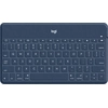 Image de Logitech Keys-To-Go - Clavier - Bluetooth - QWERTY - nordique (danois/finlandais/norvégien/suédois) - Classic Blue