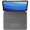 Image de Logitech 920-010213 clavier pour tablette QWERTY Nordique Smart Connector Gris - Neuf