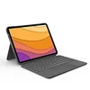 Image de Logitech Combo Touch iPad Air (4e et 5e gén - 2020, 2022) Etui Clavier - Clavier Rétroéclairé Détachable avec Support, Trackpad Click Anywhere, Smart Connector, Clavier Français AZERTY - Gris en occasion ou reconditionné