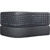 Image de Logitech ERGO K860 Split Keyboard for Business - Tastatur - kabellos - Bluetooth LE - QWERTY - US International - Graphite