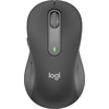 Image de Logitech Signature M650 L for Business, droite, Optique, Bluetooth, 4000 DPI, Graphite