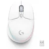 Image de Logitech G G705 Souris Gamer Sans Fil | Éclairage RVB LIGHTSYNC, LIGHTSPEED Sans Fil, Bluetooth, Légère, PC/Mac/Ordinateur Portable - Blanc en occasion ou reconditionné