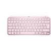 Image de Logitech MX Keys Mini clavier rétroéclairé sans fil - compact, Bluetooth + RF, disposition suisse, rose | 920-010487