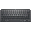 Image de Logitech Master MX Keys Mini, Mini, Kabellos, RF Wireless + Bluetooth, QWERTY, LED, Graphit