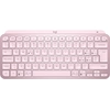 Image de Logitech MX Keys Mini - Mini - Sans fil - RF Wireless + Bluetooth - QWERTY - LED - Rose
