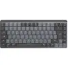 Image de Logitech MX Mechanical Mini Graphit Clicky allemand Sans fil