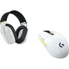 Image de Logitech Combo Gaming Wireless 981-001230 - Black, White and Lime - Casques et accessoires
