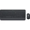 Image de Logitech Signature MK650 for Business - Ensemble clavier et souris - sans fil - 2.4 GHz, Bluetooth LE - QWERTY - italien - Graphite