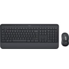Image de Logitech Signature MK650 Combo for Business - Ensemble clavier et souris - sans fil - Bluetooth LE - QWERTY - espagnol - graphite
