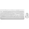 Image de Logitech 920-011034 clavier Souris incluse Bureau Bluetooth QWERTZ Tchèque Blanc - Neuf