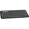 Image de Logitech Pebble Keys 2 K380s, Mini, Kabellos, Bluetooth, Scherenschalter, QWERTY, Graphit