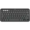 Image de Logitech Pebble Keys 2 K380s, Mini, sans fil, Bluetooth, touches à effleurement, QWERTZ, graphite