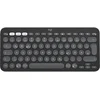 Image de Logitech Pebble Keys 2 K380s - Tastatur - kabellos - Bluetooth LE - QWERTZ - Deutsch - Tonal Graphite (920-011795)