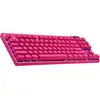 Image de Logitech G PRO X TKL keyboard Gaming RF Wireless + Bluetooth QWERTY US International Pink