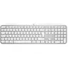 Image de Logitech Master MX Keys S for Mac clavier Bureau RF sans fil + Bluetooth AZERTY Français Aluminium, Blanc - Neuf