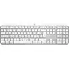 Image de Logitech MX Keys S for Mac clavier Bureau RF sans fil + Bluetooth QWERTY Anglais britannique Aluminium, Blanc - Neuf