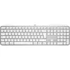 Image de LOGITECH Logitech Master MX Keys S pour Mac Clavier bureautique RF sans fil + Bluetooth QWERTY US International Aluminium, blanc