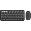 Image de Logitech 920-012233, sans fil, sans fil RF + Bluetooth, bouton de défilement, QWERTY, graphite, souris incluse