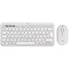 Image de LOGITECH Pebble 2 Combo - TONAL WHITE - (FRA) - 2.4GHZ/BT - N/A - CENTRAL-419 - UNIVERSAL - Neuf