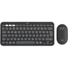 Image de Logitech 920-012239, Sans fil, RF Wireless + Bluetooth, interrupteur à ciseaux, QWERTY, graphite, souris incluse