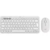 Image de Logitech 920-012204 Logitech Wireless Keyboard+Mouse Pebble 2 Combo white